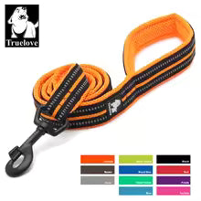 Pet Leash Reflective Nylon Mesh Padded Puppy Large Dog or Cat Walking Training 11 Color 200cm TLL2112