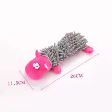Pet Dog Plush Toy Animal Shape with Squeaky for Small Dogs Chihuahua Yorkshire Bichon Puppy Chew Cleaning Toys